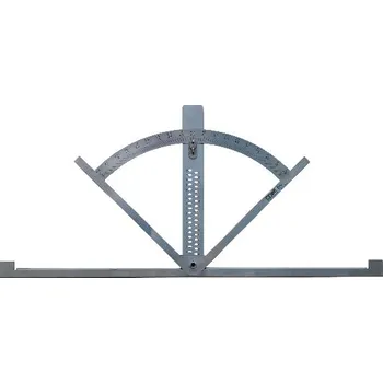 Úhloměr Hedue úhelník rýsovací dvouramenný