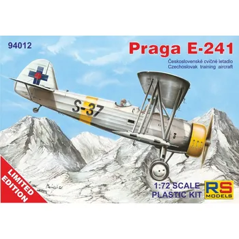 Plastikový model 1/72 Praga E-241 Czechoslovak training aircraft