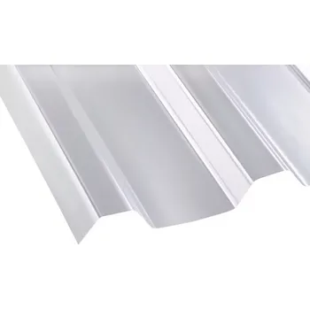 Průsvitná krytina Polykarbonátová deska Guttagliss Makro trapéz 3000 x 1045 mm čirá (Polykarbonátová deska Guttagliss Makro trapéz 0,8 mm)