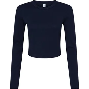 Pánské tričko Bella Dámský crop top BL1501 Solid Navy Blend L