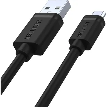 Datový kabel Unitek Y-C451GBK Mobilní kabel microUSB-USB 2.0 1M