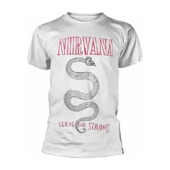 Pánská móda Merch Nirvana: Tričko Serpent Snake M 2018