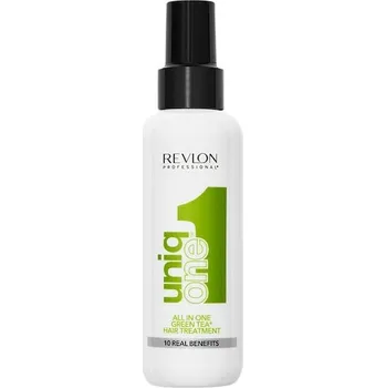 Vlasová regenerace Revlon-Professional Pece-o-vlasy UniqoneHair Treatment Green Tea 150 ml (2 133,00 Kč / 1 l)