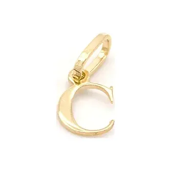Přívěsek Zlatý přívěsek písmeno C 0,15g