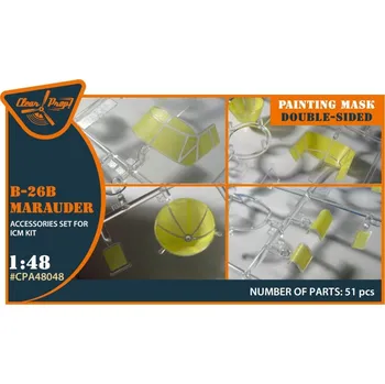 Plastikový model 1/48 B-26B double-sided painting mask (ICM)