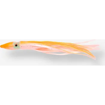 Umělá nástraha FLASHMER Nástraha na mořský rybolov Octopus 11 cm oranžová 5 ks