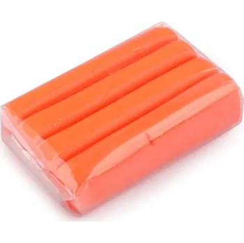 Modelovací hmota Modelovací polymerová hmota 20 g - 2 oranžová neon