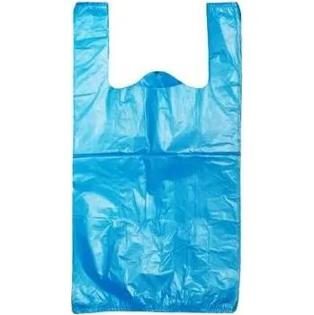 Sáček na potraviny Tašky mikrotenové MINI modré HDPE, 100ks