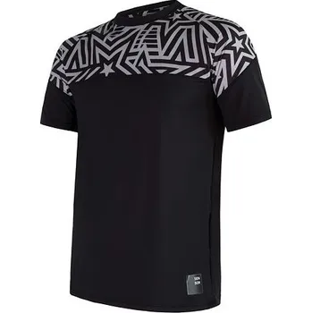 Pánské tričko triko krátké pánské SENSOR COOLMAX IMPRESS černé/stars (triko krátké pánské SENSOR COOLMAX IMPRESS černé/stars)