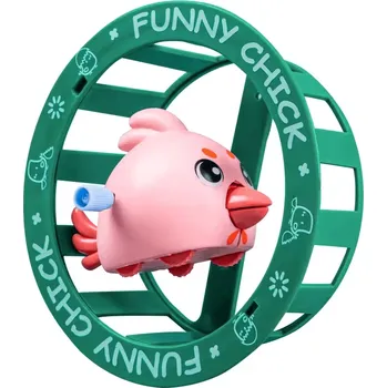 Natahovací zábavné kuře – CAB Toys green