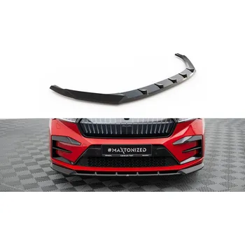 Karosérie Spojler pod nárazník lipa Škoda Enyaq Coupe iV RS černý lesklý plast