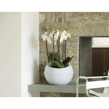 Květináč Květináč SFERA 23l, světle šedý