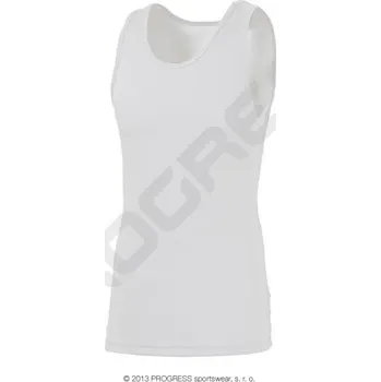 Pánské tílko tílko pánské Progress NBR bílé (tílko pánské Progress NBR bílé)