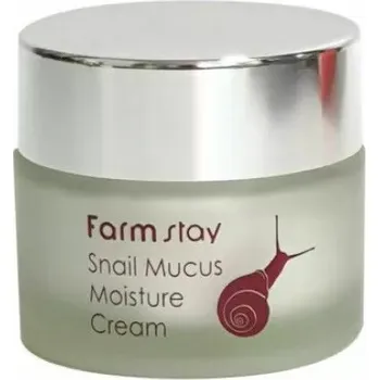 Pleťový krém Farm Stay Snail Mucus Moisture Cream 50 ml - hydratační krém s hlemýždím extraktem