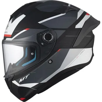 Helma na motorku MT Helmets Integrální helma TARGO S KAY B2 matná černo-šedo-bílá XL - 61-62 cm + DÁREK + Doprava ZDARMA