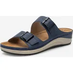 Dámský nazouvák INBLU PF03 se zdravotní koženou stélkou modrá 41