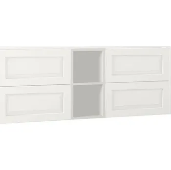 Koupelnový nábytek EBS Lasy Skříňka umyvadlová s deskou 153,2 cm, zářivě bílá matná, LASYRU150B