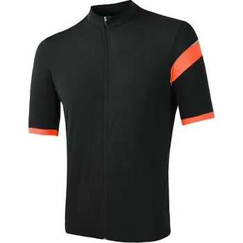 Cyklistika dres krátký pánský SENSOR CLASSIC černo/oranžový (dres krátký pánský SENSOR CLASSIC černo/oranžový)