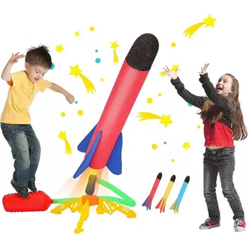 Létající pěnový raketomet pro děti