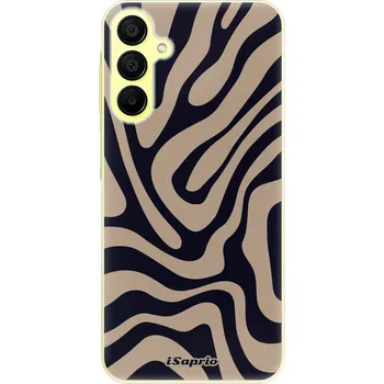 Pouzdro na mobilní telefon Odolné silikonové pouzdro iSaprio - Zebra Black - Samsung Galaxy A15 / A15 5G