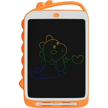 omalovánky Dětská tabule na kreslení Dinosaurus oranžová