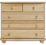 Dřevěná komoda 3+2 BM149 borovice masiv šířka 85 cm