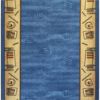 Koberec Běhoun Argon 801 modrá