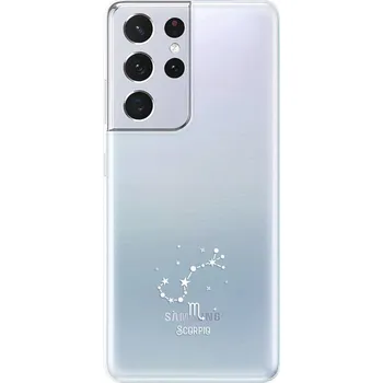 Odolné silikonové pouzdro iSaprio - čiré - Štír - Samsung Galaxy S21 Ultra