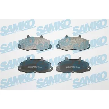 Brzdová destička Sada brzdových destiček, kotoučová brzda SAMKO 5SP481