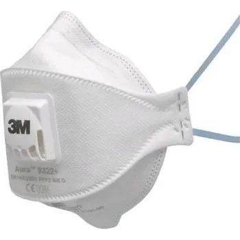 respirátor Filtrační polomaska 3M Aura GEN3, FFP2, 9322 Velikost: UNI