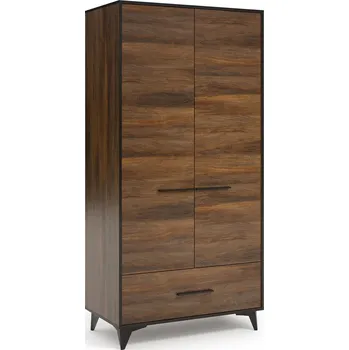 Šatní skříň FRIDA walnut šatní skříň S2D1S