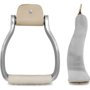 Hliníkové westernové třmeny POOL'S Shaped