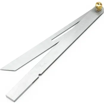 Úhloměr Nastavitelný nerezový pokosník SHINWA s výklopným ramenem - 250 mm
