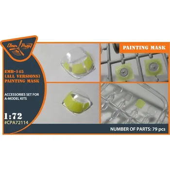 Plastikový model 1/72 EMB-145 painting mask (A-Model)