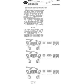 Plastikový model 1/48 Mask PZL W-3 (A,RL,T,WARM) Sokol EXPERT