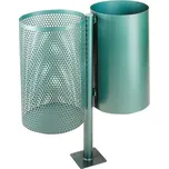 HTI Odpadkový koš dvojkoš - zelený 2x30 l. MC-5229-2