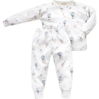 Dívčí pyžamo YOSOY dětské pyžamo Retro Balloons vel. 98 cm