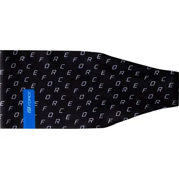 Sportovní čelenka čelenka FORCE DIM sport zúžená, černá UNI