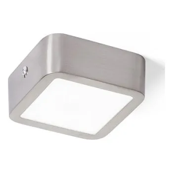 LED panel RENDL HUE SQ 9 stropní matný nikl 230V LED 6W 3000K Barevná teplota (К): 3000 K, Barva: černý chrom