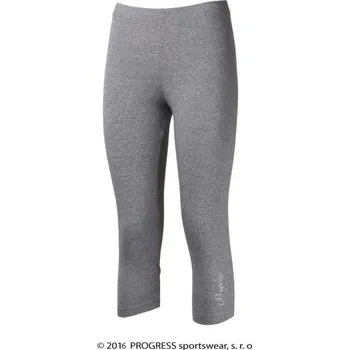 Dámské kalhoty kalhoty 3/4 dámské Progress MONZA 3Q šedé (kalhoty 3/4 dámské Progress MONZA 3Q šedé)