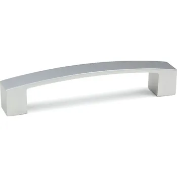 Hk Kovová úchytka 128 eloxovaný hliník + šroubky