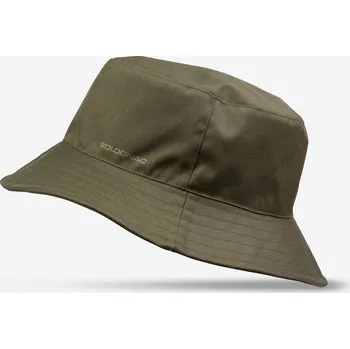 Klobouk SOLOGNAC Lovecký klobouk nepromokavý 100 zelený KAŠTANOVÁ|ZELENÁ