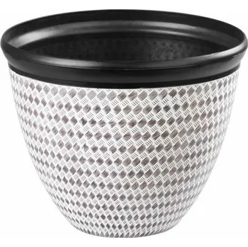 Květináč Květináč Strend Pro Marble, 37x30 cm, hnědý