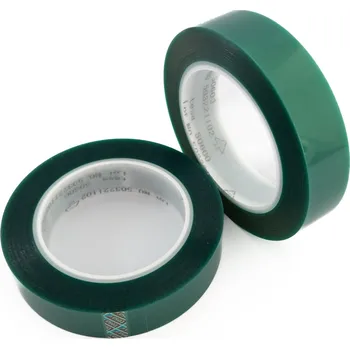 Lepicí páska Zelená polyester/silikonová maskovací páska - 25 mm / 66 m, tesa® 50600