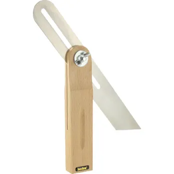 Úhloměr Hedue pokosník truhlářský 300mm a232