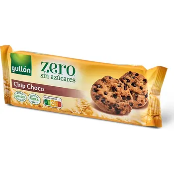 GULLÓN Sušenky s kousky čokolády 125 g bez cukru