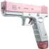 Dětská zbraň Automatická vodní pistole Spray se zásobníky 23 x 17 x 3,5 cm růžová
