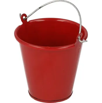 RC náhradní díl Robitronic kovový kbelík červený - R21011R