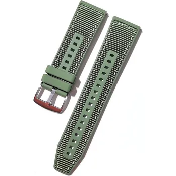 Tkaný Náhradní Řemínek Na Xiaomi Watch S3 / S4 Barva: Zelená