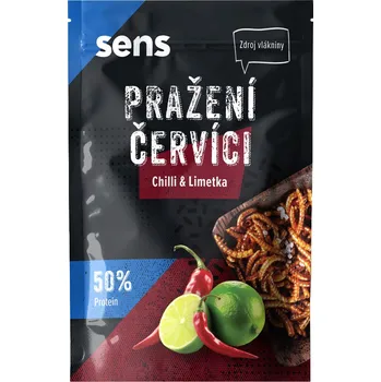 Sušené maso Sens Kořenění Červíci Chilli & Limetka 12g